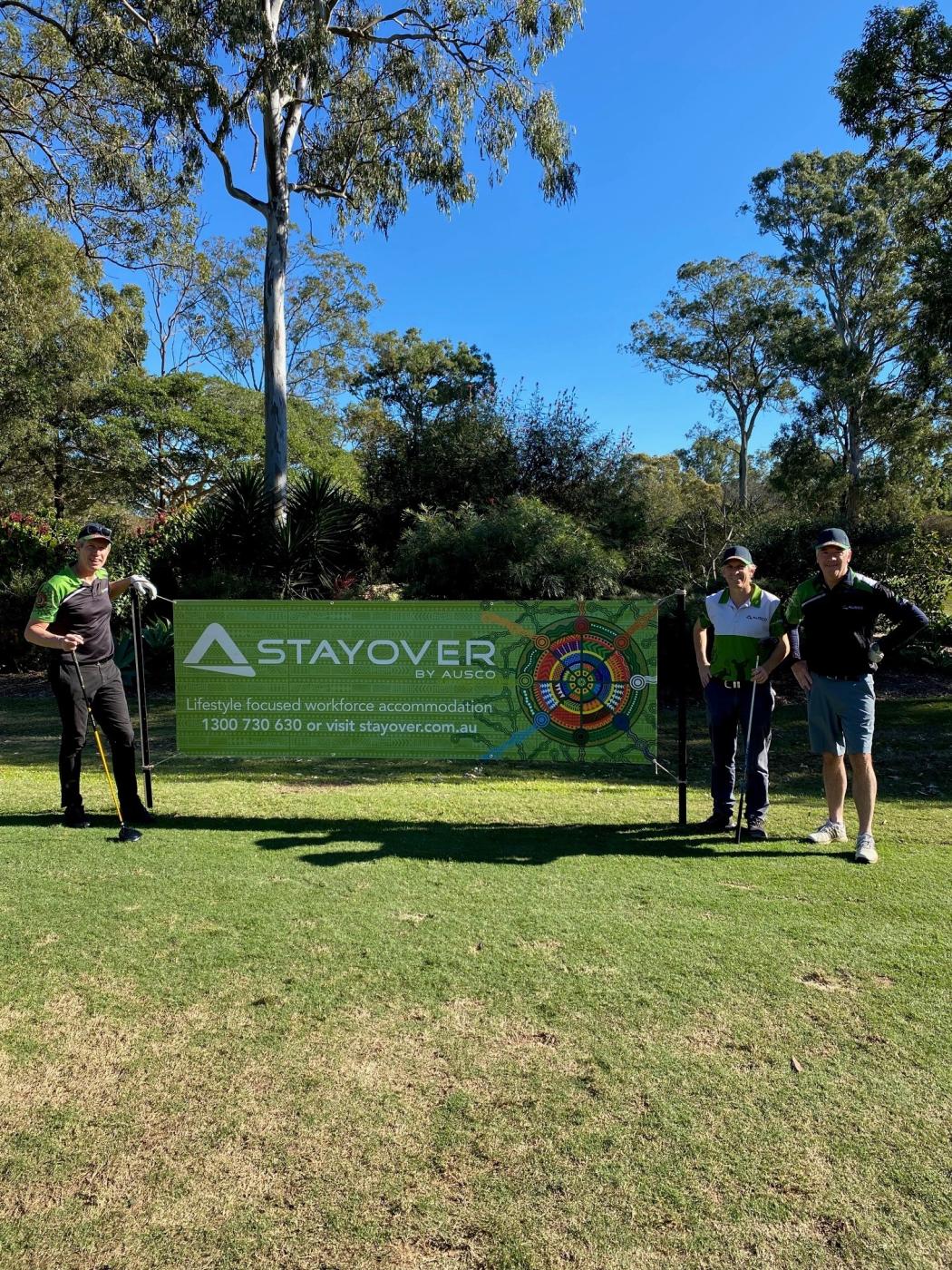 Stayover NAIDOC Golf Day Banner